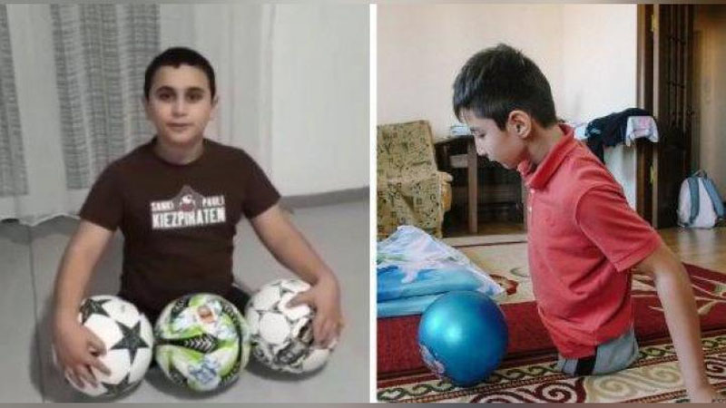 '​ОЁҚСИЗ ТУҒИЛГАН ҚОЗОҒИСТОНЛИК БОЛАКАЙ АЛИ ТУРГАНБЕКОВ  НУҚСОНЛИ РОССИЯЛИК БОЛА БИЛАН ДЎСТЛАШДИ'ning rasmi