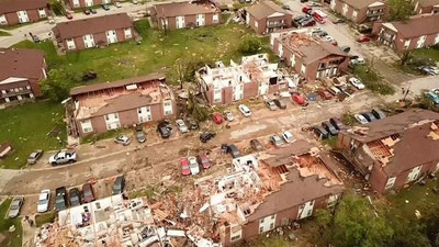 'AQShning markaziy shtatlarida kuchli tornado kuzatildi (Video)'ning rasmi