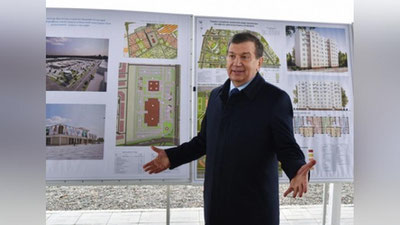 Изрображение 'ПРЕЗИДЕНТ ОСМОТРЕЛ НОВЫЕ ПРОЕКТЫ СОЦИАЛЬНОЙ ИНФРАСТРУКТУРЫ В ТЕРМЕЗЕ'