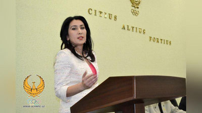 Изрображение 'ФЕДЕРАЦИЯ ГИМНАСТИКИ: ЗАРРИНА АБДУЛЛАЕВА ЗАМЕНИЛА ЛОЛУ КАРИМОВУ'