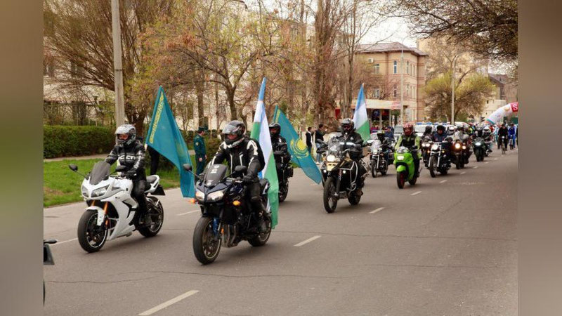 Изрображение 'ФОТО: МЕЖДУНАРОДНЫЙ ВЕЛОПРОБЕГ "ТАШКЕНТ-ШЫМКЕНТ"'