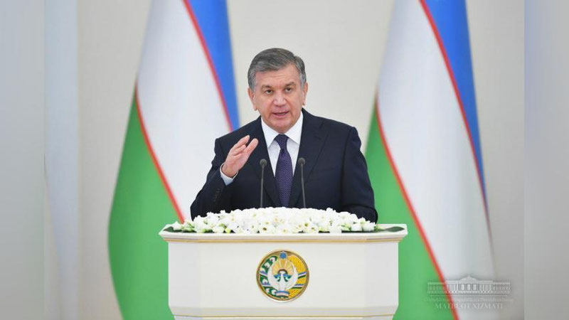 '«OTKRITAYa AZIYa» NAShRI O`ZBEKISTON PREZIDENTINING PARLAMENTGA YO`LLAGAN MUROJAATNOMASIDAGI 10 TA ASOSIY TEZISNI SANAB O`TDI'ning rasmi