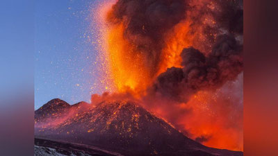 'AQSh vulqonlar ostida qolishi mumkin 'ning rasmi