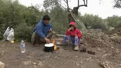 'Gresiyada muxojirlar o`ta og`ir sharoitda kun kechirmoqda 'ning rasmi