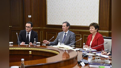 Изрображение 'ПРЕЗИДЕНТ УЗБЕКИСТАНА ПРИНЯЛ ДЕЛЕГАЦИЮ ВСЕМИРНОГО БАНКА'