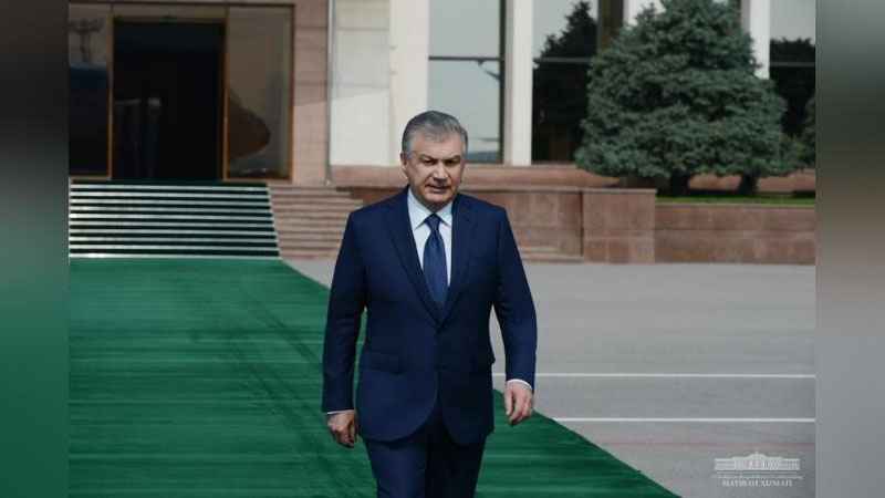 Изрображение 'Президент отбыл в Кашкадарьинскую область'