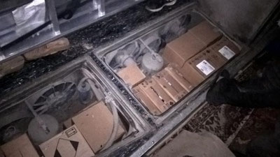 'Avtobus haydovchisi o`rindig`i ostiga nimalar yashirilgan edi?'ning rasmi