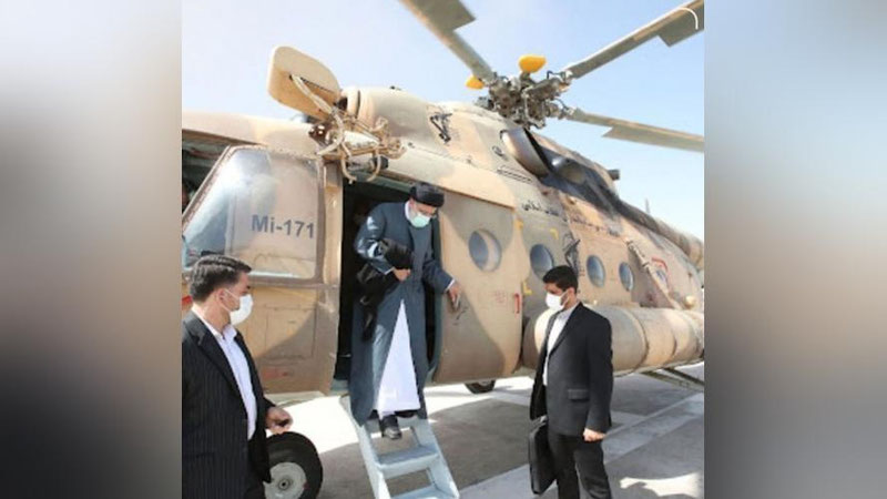 Изрображение 'В Иране потерпел аварию вертолет с президентом на борту'