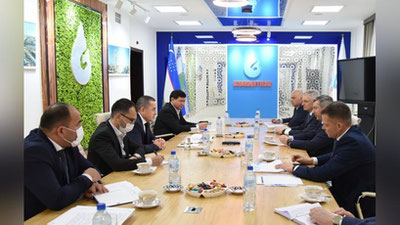 Изрображение '«Газмпробанк» выразил готовность продолжать поддержку нефтегазовой отрасли Узбекистана'