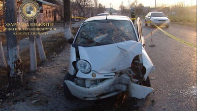 Изрображение 'В Ферганской области в ДТП погиб годовалый ребенок'