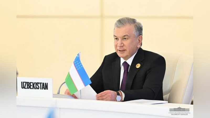 Изрображение 'Президент Узбекистана определил 7 направлений сотрудничества в рамках СПЕКА'