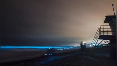 Изрображение 'В КАЛИФОРНИИ НАЧАЛ СВЕТИТЬСЯ ОКЕАН (ВИДЕО)'