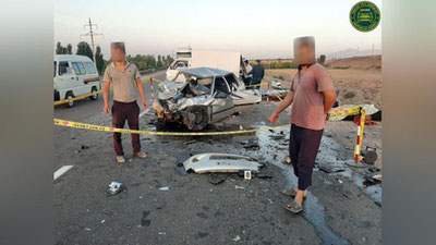 'Namanganda bir yil davomida 9 marotaba qoida buzgan 22 yoshli haydovchi bu safar o`zi va yana 3 nafar yo`lovchini halok qildi (foto)'ning rasmi