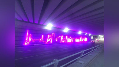 'Poytaxtning mashhur ob`ektlarini tasvirlovchi chiroqlar erosti yo`liga o`rnatildi'ning rasmi