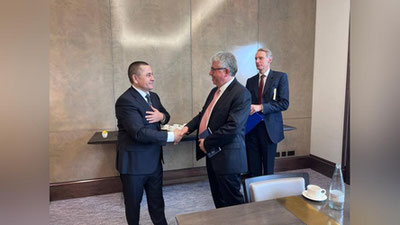 '“Ўзбекнефтгаз” АЖ Бошқаруви раиси Лондонда “Barclays” банки ва “White & Case” ташкилоти раҳбарияти билан учрашди'ning rasmi