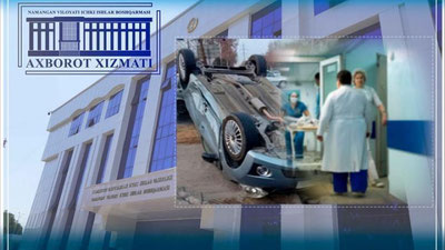 'Namanganda ag`darilib ketgan avtomashinaning 21 yoshli yo`lovchisi shifoxonada vafot etdi'ning rasmi