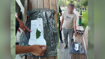 'Toshkentdagi istirohat bog`ida giyohvand modda chekayotgan erkak ushlandi'ning rasmi