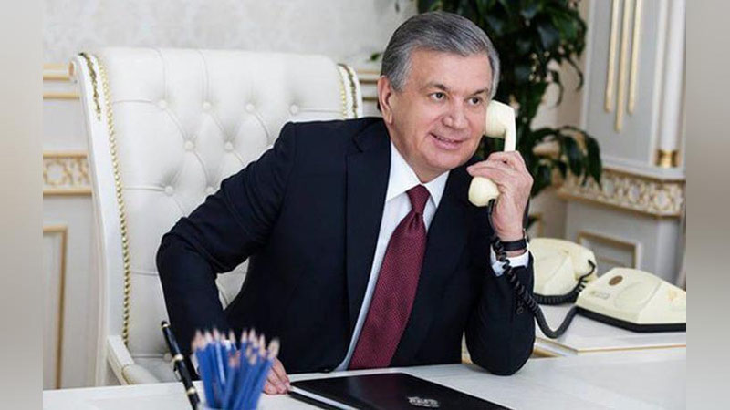 'Mirziyoev Sadir Japarovga qo`ng`iroq qilib, tavallud kuni bilan tabrikladi'ning rasmi