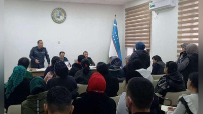 Изрображение 'В Шайхантахурском районе 4 женщины незаконно преподавали, используя религиозную литературу'