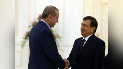 Изрображение 'РЕДЖЕП ТАЙИП ЭРДОГАН ПОЗДРАВИЛ ШАВКАТА МИРЗИЁЕВА'