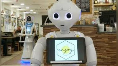 'Budapeshtdagi qahvaxonada mijozlarga robot xizmat ko`rsatishni boshladi 'ning rasmi