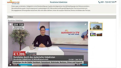 'Germaniyaning «Sonnenklar.TV» sayyohlik telekanali O`zbekistonning sayyohlik salohiyatini targ`ib etishni boshladi 'ning rasmi