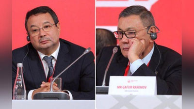 'Bugun AIBA prezidentligi uchun saylov bo`lib o`tadi: Rahimovmi yoki Kanakbaev?'ning rasmi