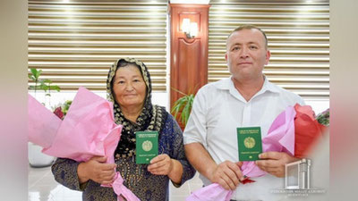 'Andijonda 59 kishiga fuqarolik pasporti topshirildi'ning rasmi