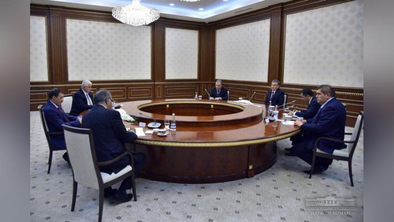 Изрображение 'ПРЕЗИДЕНТ УЗБЕКИСТАНА ОБСУДИЛ С ГЛАВОЙ ИБР СОВМЕСТНЫЕ ПРОЕКТЫ'