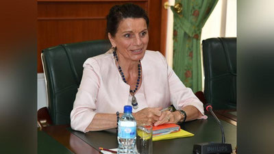 Изрображение 'Виолен Бийет де Вильмор завершает работу в качестве Посла Франции в Узбекистане'