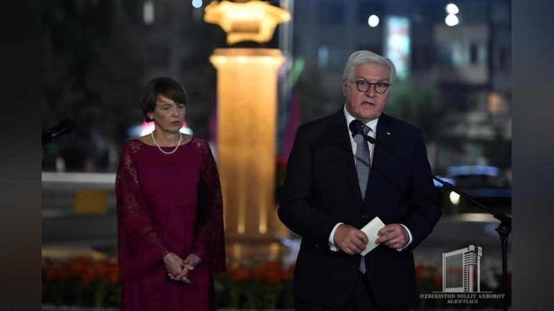 Изрображение 'Видео: Основные мероприятия визита Президента ФРГ в Узбекистан'