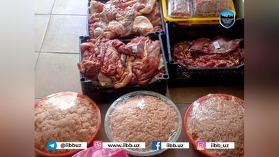 Изрображение 'На рынке в Яккасарайском районе изъяли более 50 кг непригодного к употреблению мяса'