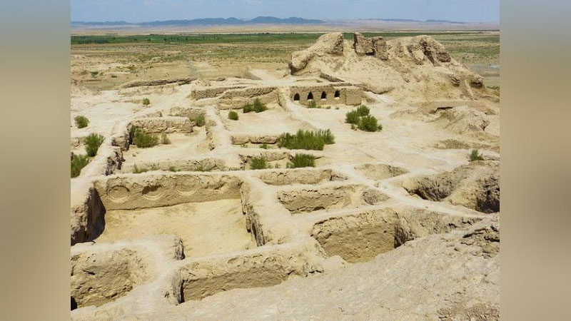 Изрображение 'В Сурхандарье с целью строительства домов и теплиц повреждены археологические памятники'