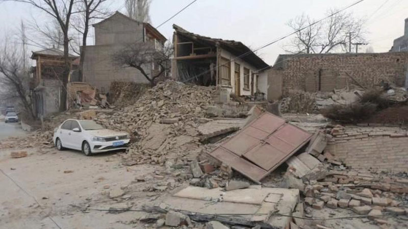 Изрображение 'Землетрясение в Китае разрушило 155 тысяч домов'