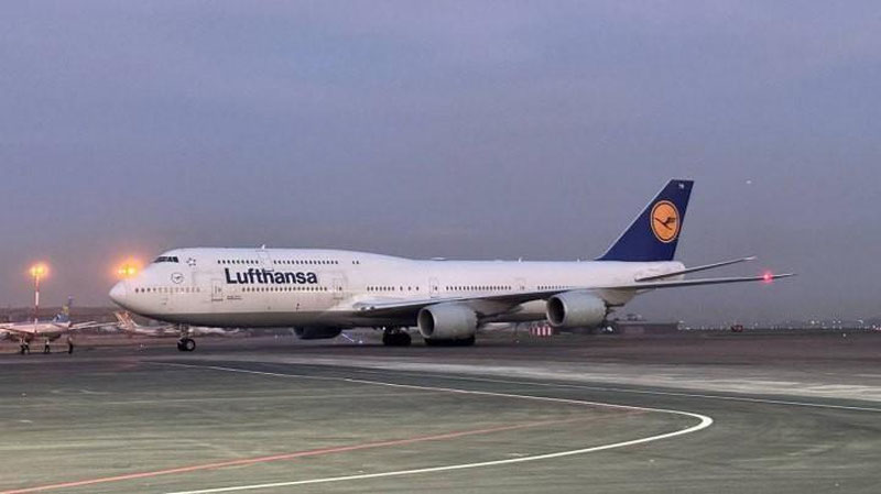 Изрображение 'В Uzbekistan Airports рассказали об инциденте, вынудившего рейс Lufthansa незапланированно сесть в Ташкенте'