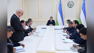 Изрображение 'ПРЕЗИДЕНТ ЗАСЛУШАЛ ДОКЛАДЫ РУКОВОДИТЕЛЕЙ МИНКУЛЬТУРЫ И АКАДЕМИИ ХУДОЖЕСТВ'