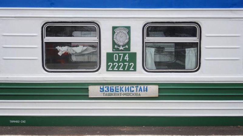 'Moskva-Toshkent yo`lovchi poezdining maxsus reysi yo`lga qo`yildi'ning rasmi