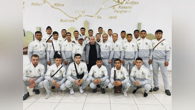 Изрображение 'Сборная Узбекистана по боксу отправилась тренироваться на Кубу'