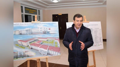 Изрображение 'ПРЕЗИДЕНТ УЗБЕКИСТАНА ОСМОТРЕЛ РЯД ОБЪЕКТОВ В КАРАКАЛПАКСТАНЕ'