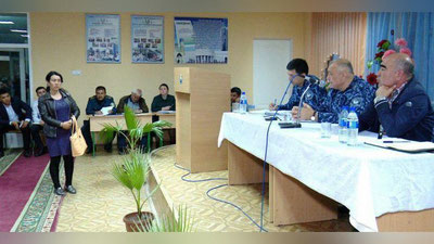 'General-mayor G`ayrat Qodirov fuqarolar murojaatini tingladi'ning rasmi