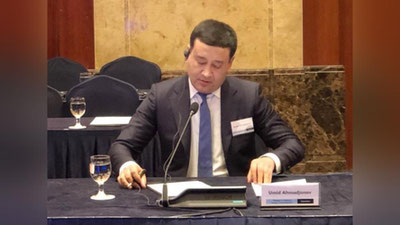 'Умид Аҳмаджонов Сеулда ташкил этилган спорт вазирларининг Конференциясида иштирок этди (фото)'ning rasmi