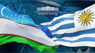 'Shavkat Mirziyoev Urugvay Prezidentiga tabrik yo`lladi'ning rasmi