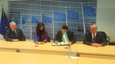 'Evropa Ittifoqi O`zbekiston Adliya vazirligiga 10 million evro miqdorida beg`araz grant ajratdi'ning rasmi