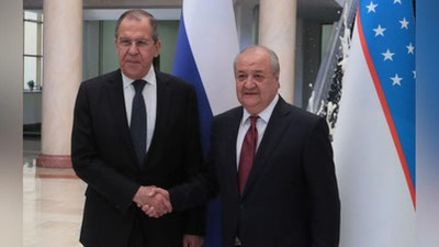 'Sergey Lavrov Abdulaziz Kamilov bilan tashrif sanasini ko`chirishni kelishib oldi'ning rasmi