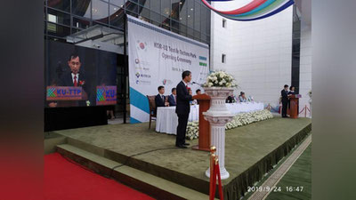 Изрображение 'В Яккасарайском районе открылся узбекско-корейский технопарк'