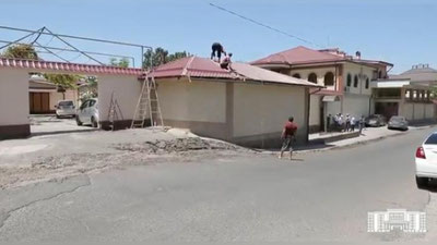 Изрображение 'Хокимият объяснил снос построек на улице Салом (видео)'