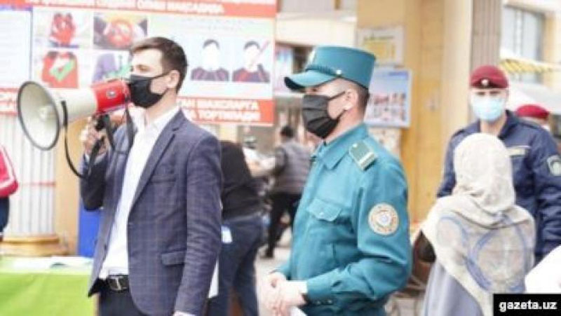 'O`zbekistonda karantin qoidalariga amal qilmaslik bilan bog`liq 32 649 ta holat aniqlandi. Toshkent va Farg`ona hamon etakchi'ning rasmi