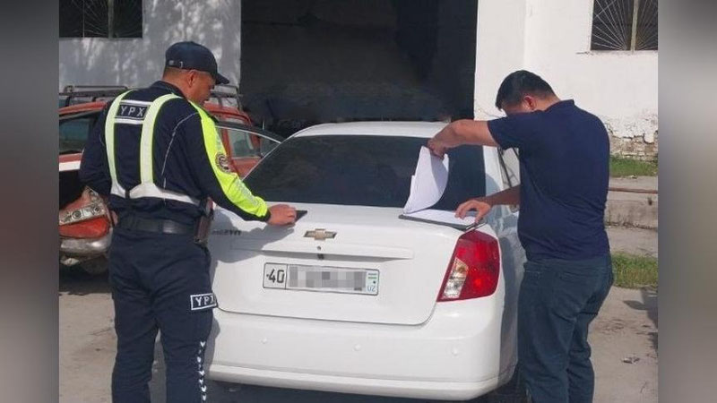 'Farg`onada 10 ta jarimani to`lamay yurgan haydovchi aniqlandi'ning rasmi