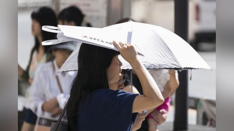 'Yaponiyada jazirama rekord darajani qayd etdi'ning rasmi