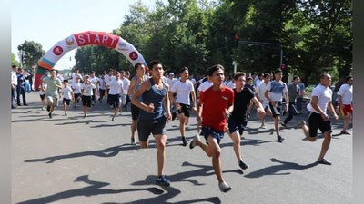 'Poytaxtimizda Toshkent I xalqaro yarim marafoni o`tkaziladi'ning rasmi